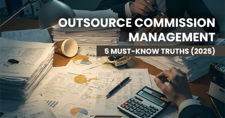Outsource commission management
